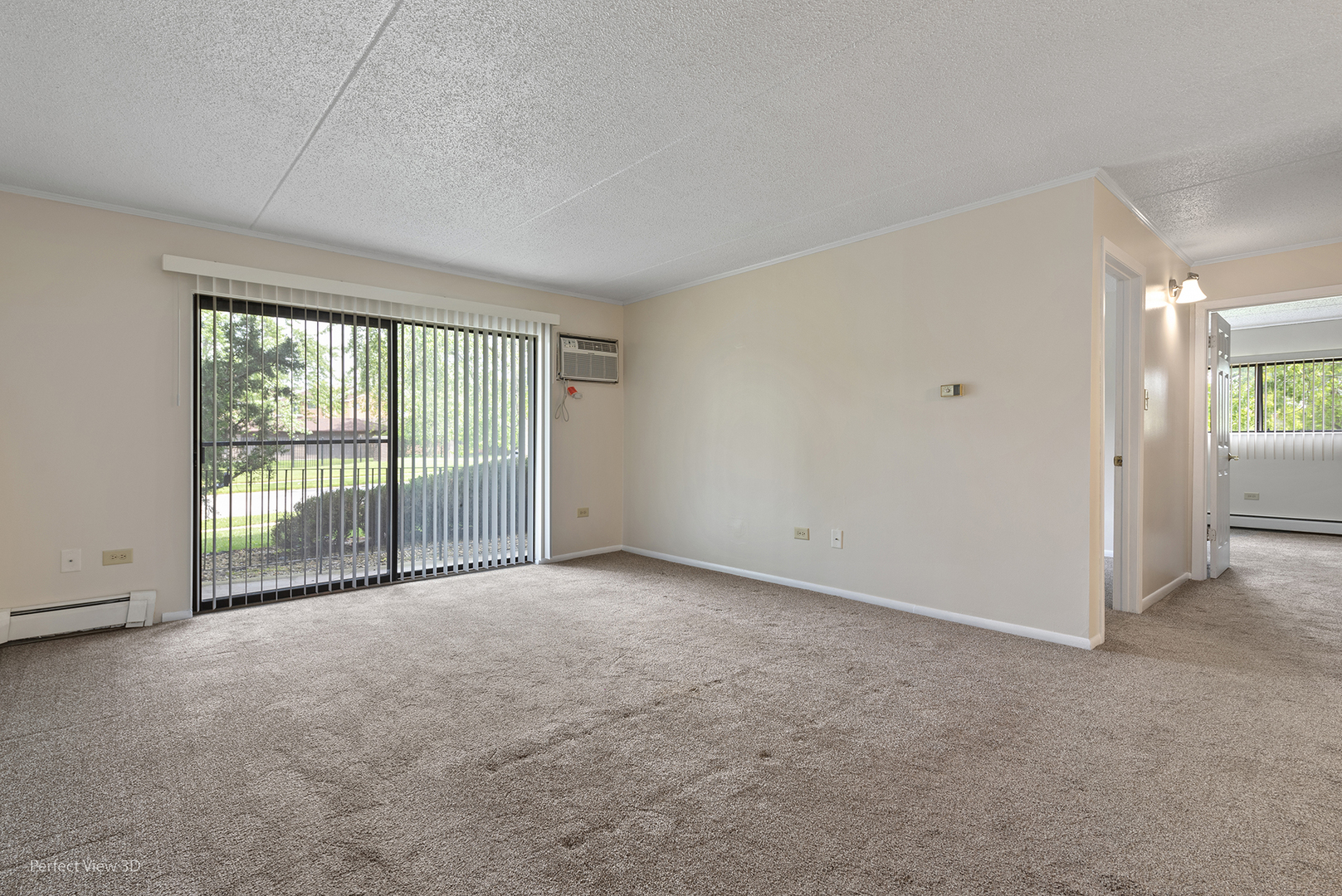 7305 Tiffany Drive, Unit 1A Orland Park, IL 60462 - Photo 3 of 20 a view of a big room with windows and chandelier fan