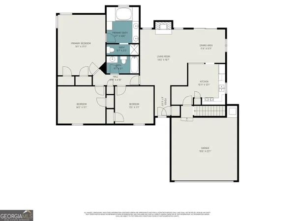 $1,895 | 7134 Hazelwood Drive, Rex, GA 30273