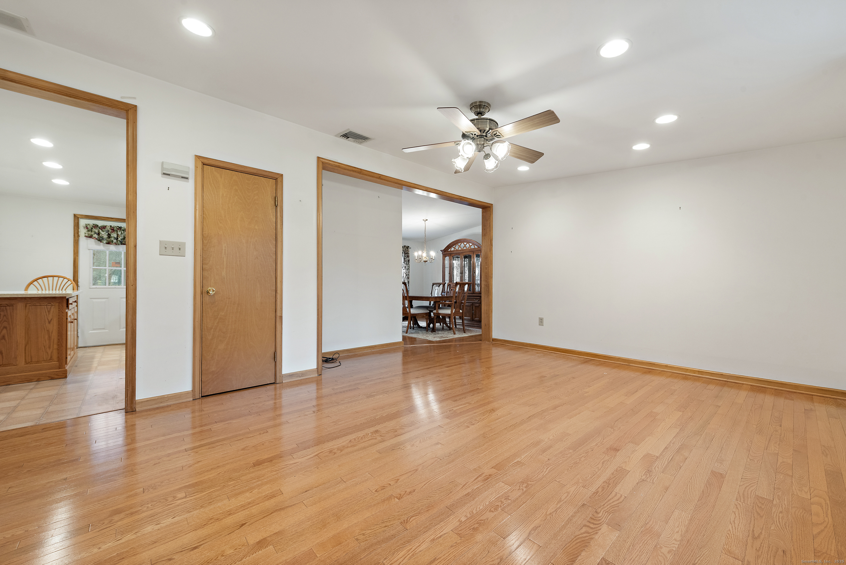 56 Great Hill Road Seymour, CT 06483 - Photo 12 of 40 a view of an empty room with wooden floor