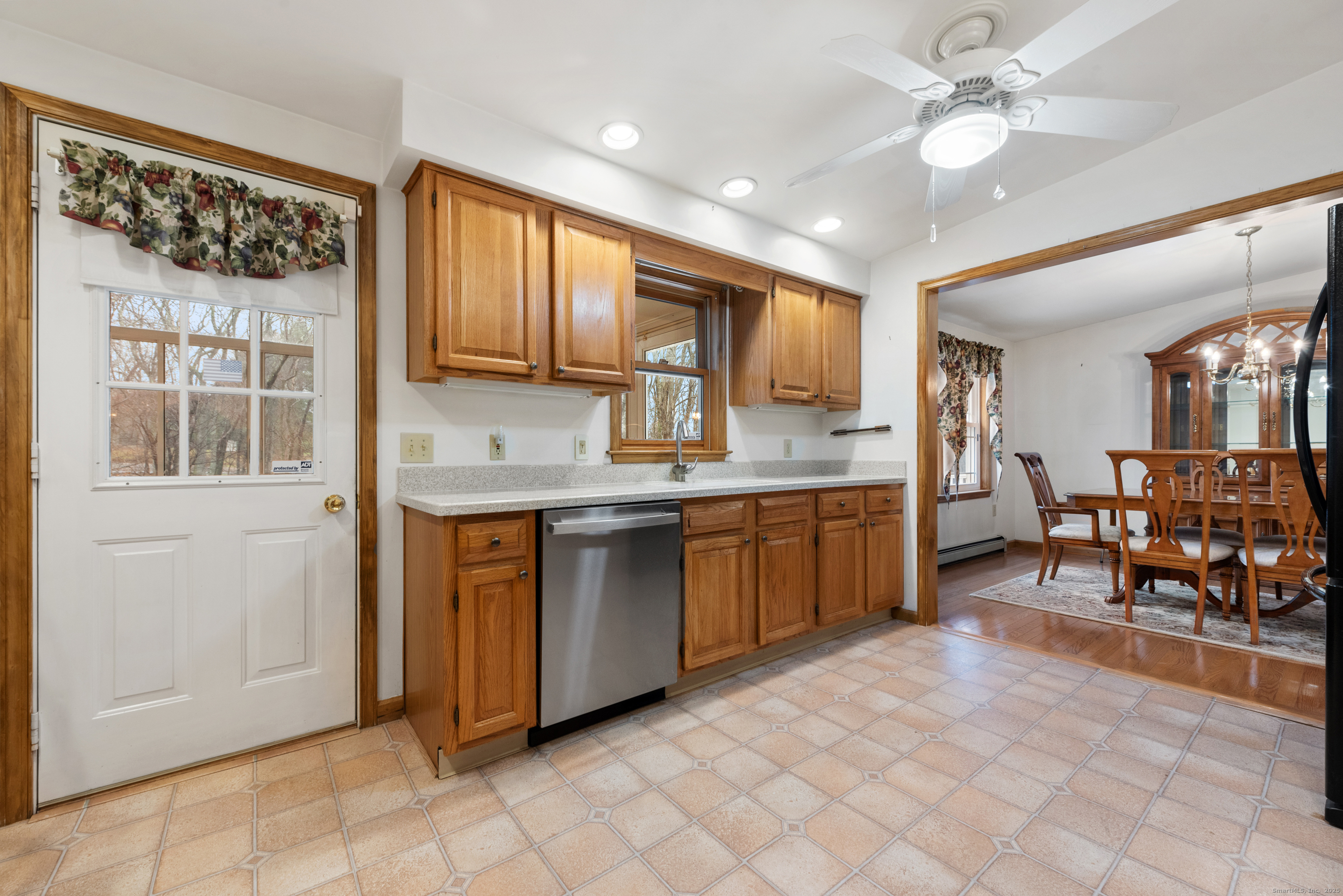 56 Great Hill Road Seymour, CT 06483 - Photo 5 of 40 a kitchen with stainless steel appliances granite countertop a stove sink and cabinets