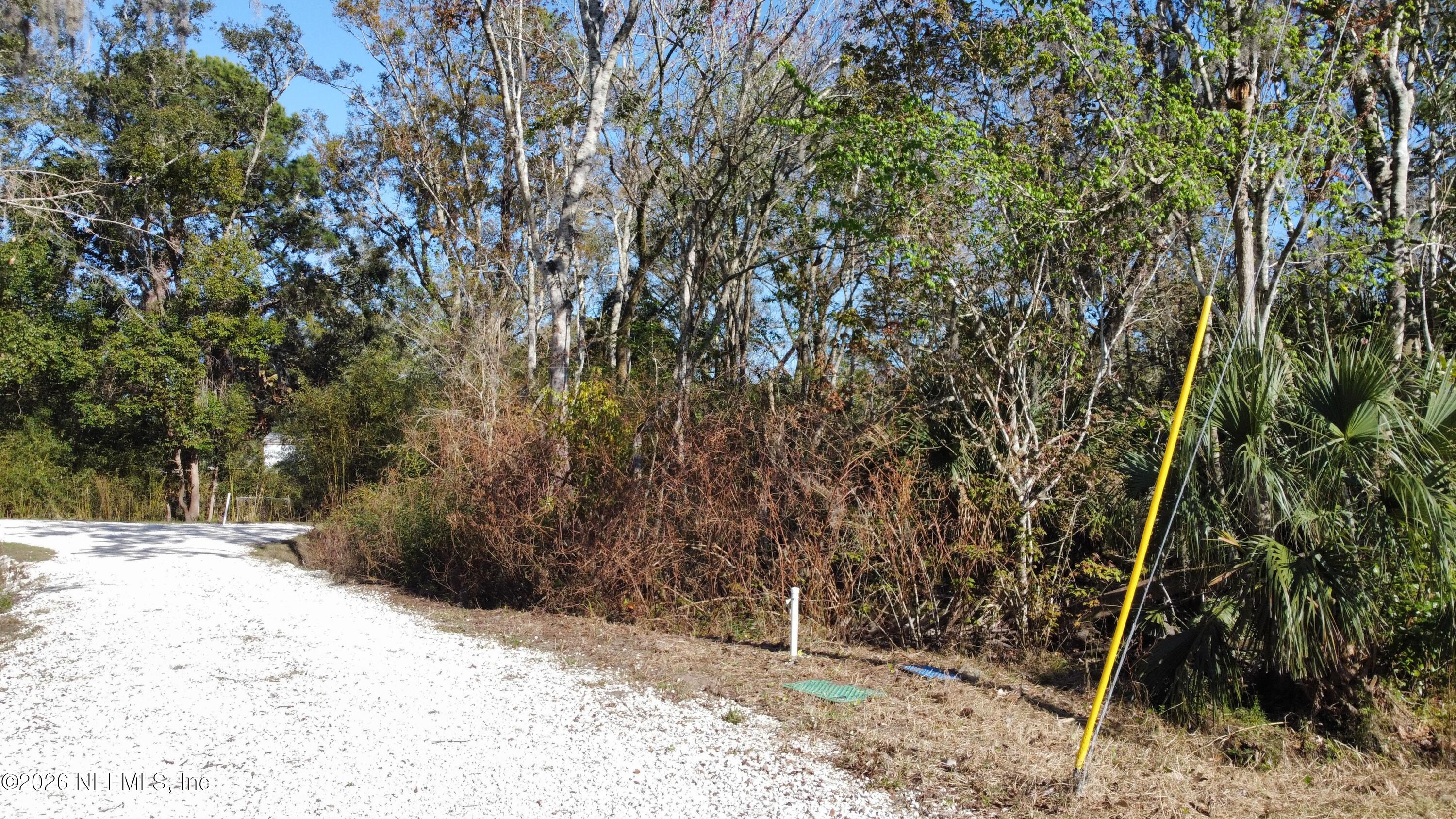 1030 Francis Street St. Augustine, FL 32084 - Photo 5 of 10 a view of a yard covered with snow