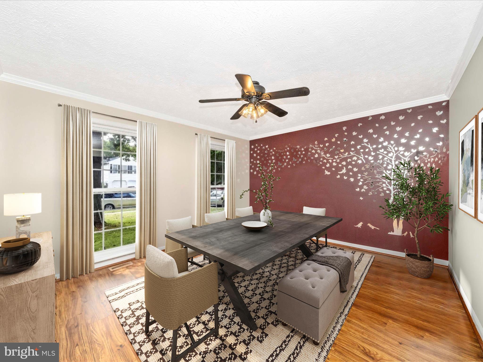 5004 Mallard Lane Frederick, MD 21703 - Photo 11 of 35 a view of a workspace with furniture and a window