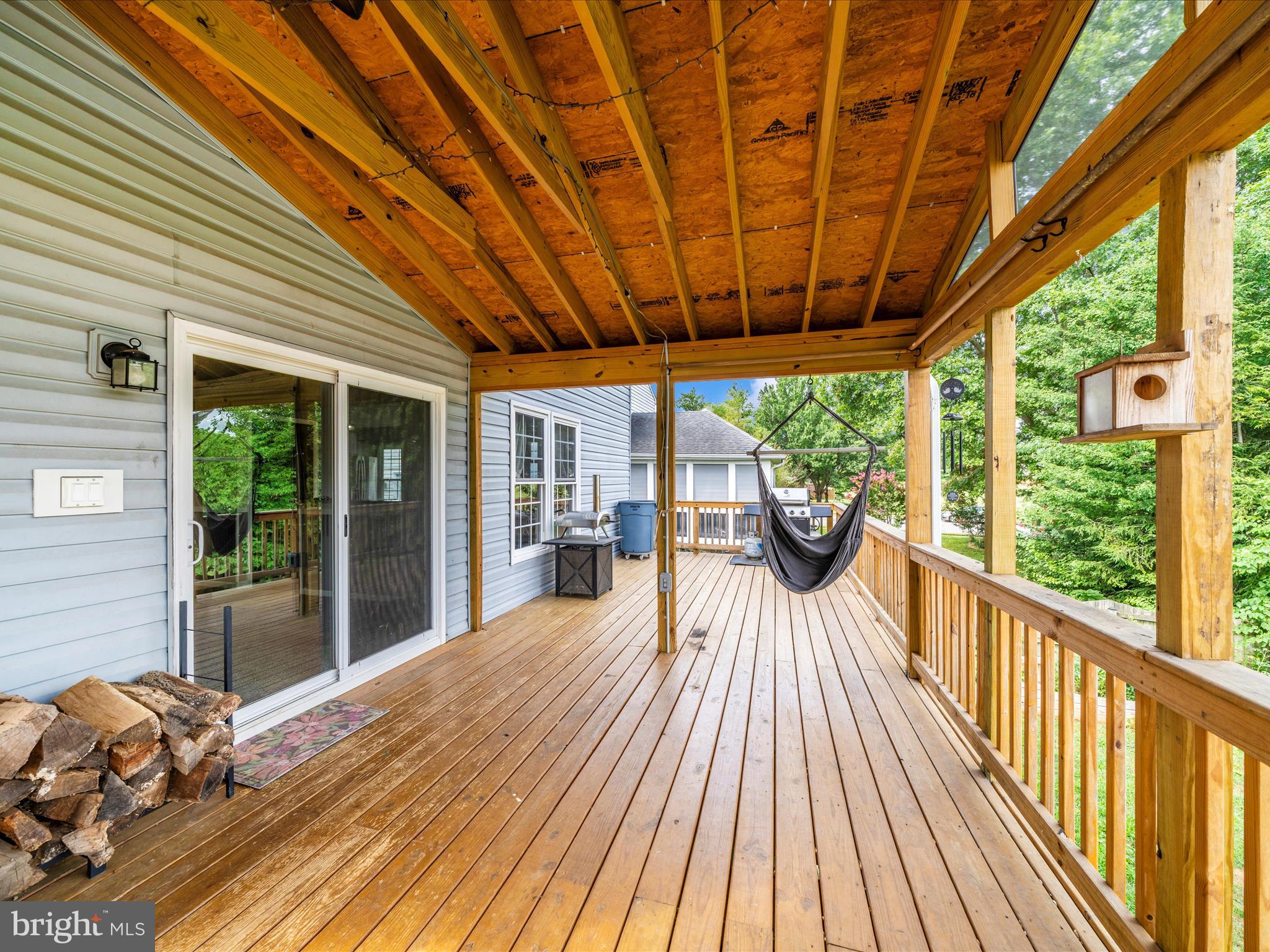 5004 Mallard Lane Frederick, MD 21703 - Photo 5 of 35 a view of a patio with wooden floor