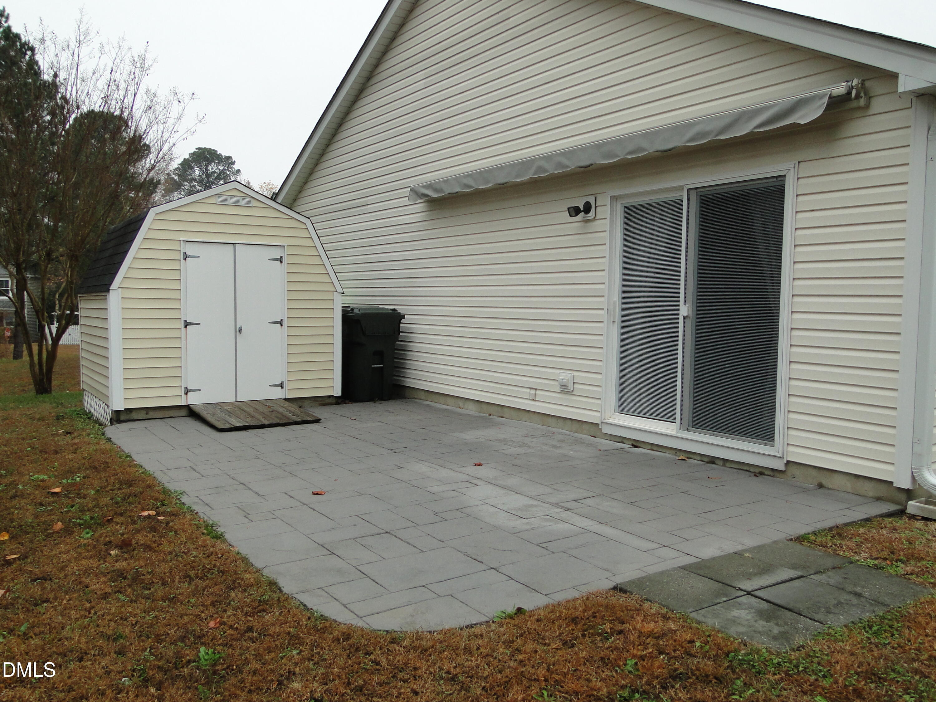 5304 Marthonna Way Raleigh, NC 27616 - Photo 3 of 19 a view of a house with backyard and garage