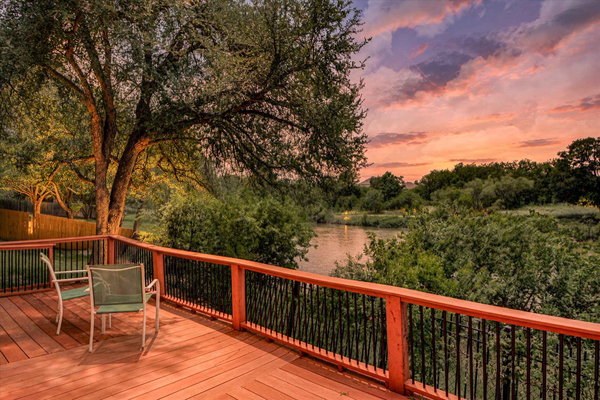Lifestyle comes into harmony with natural living rythms, with privacy.  This is 1 of only 7 homes in Harris Branch, with this direct access, to any of the ponds.