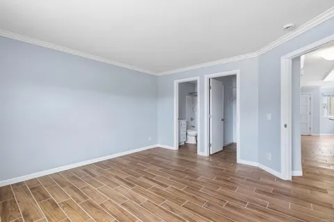 wooden floor in an empty room