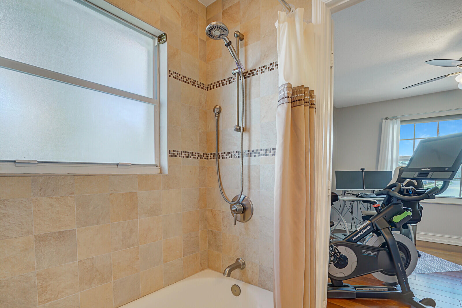 8599 Cypress Springs Road Lake Worth, FL 33467 - Photo 41 of 59 a bathroom with a shower