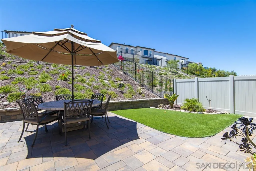 8828 Weston Road Santee, CA 92071 - Photo 11 of 25 a view of a chairs and table in the patio