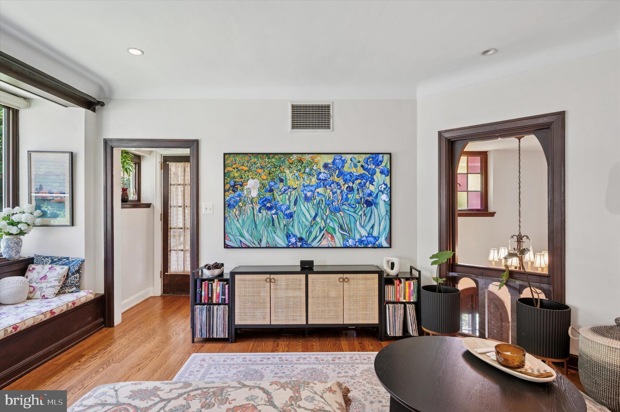 211 Ladbroke Road Bryn Mawr, PA 19010 - Photo 18 of 38 a living room with furniture and a flat screen tv