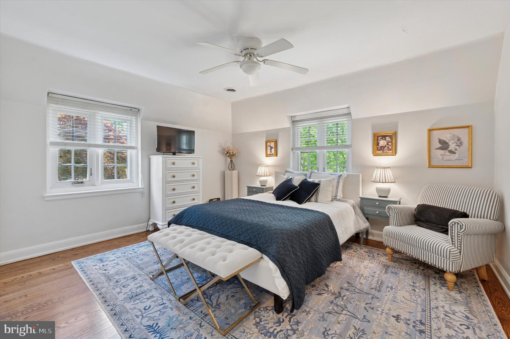 211 Ladbroke Road Bryn Mawr, PA 19010 - Photo 25 of 38 a bed room with a bed window and a dresser