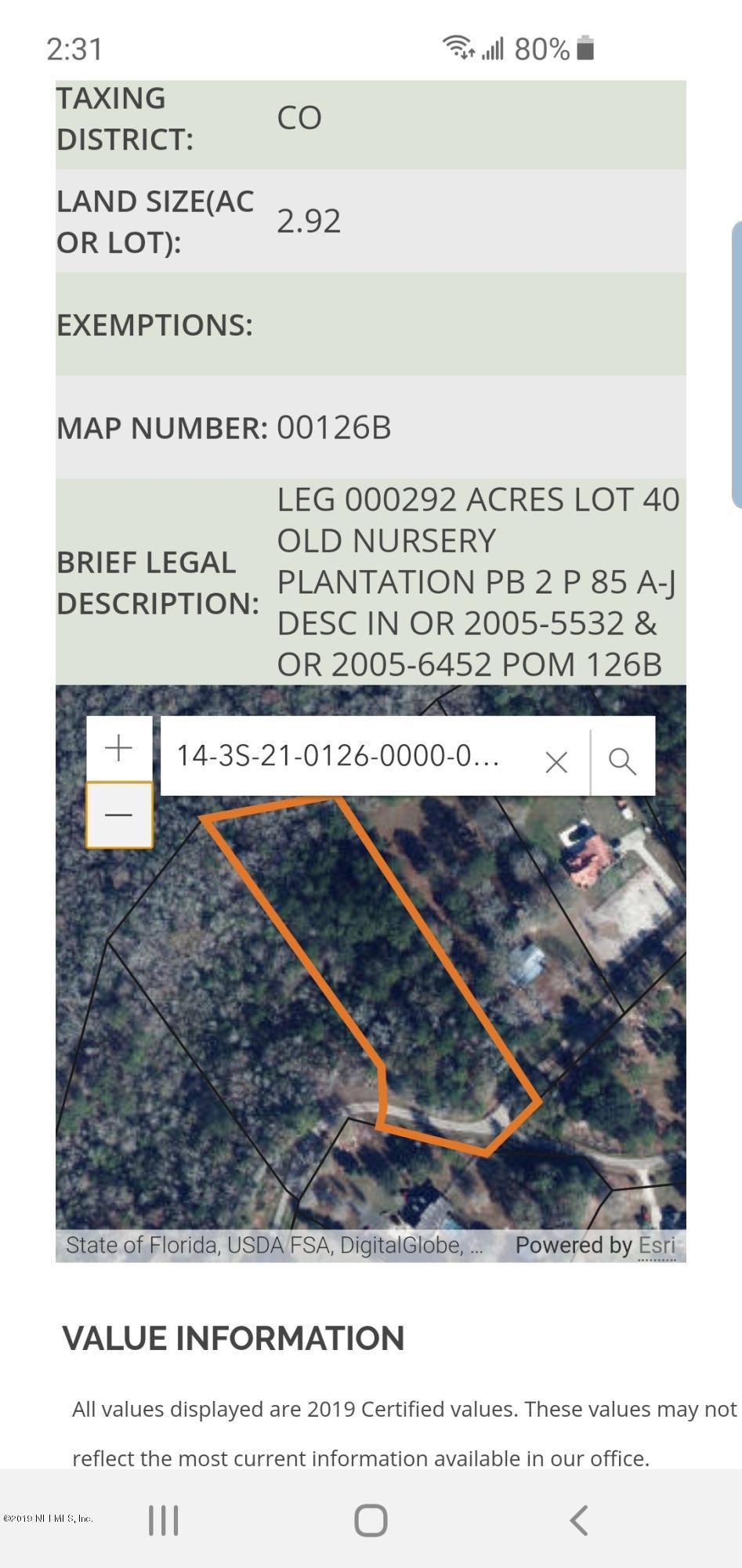 0 Nesbitt Road Macclenny, FL 32063 - Photo 12 of 12 legal