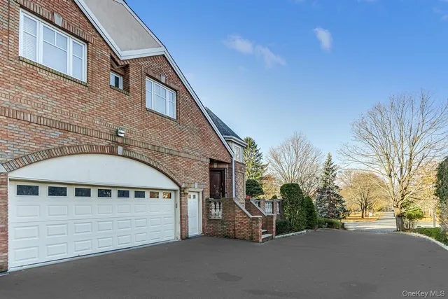 a view of a house with a street
