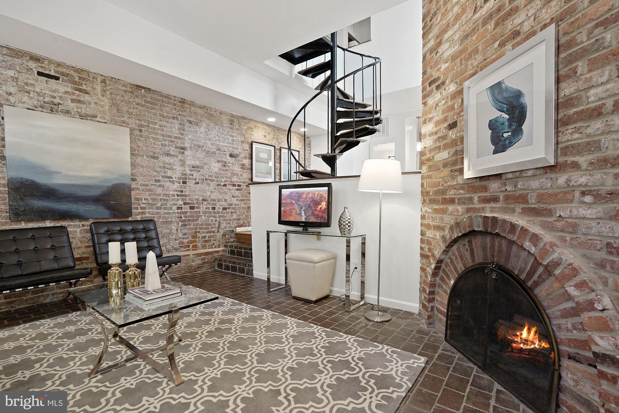 642 Pickford Place Northeast Washington, DC 20002 - Photo 4 of 33 Wood burning fireplace