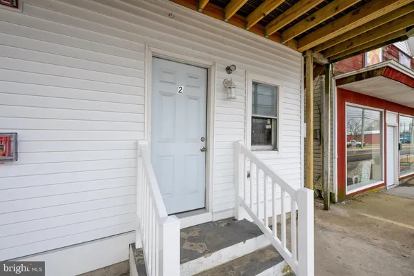 a view of a porch