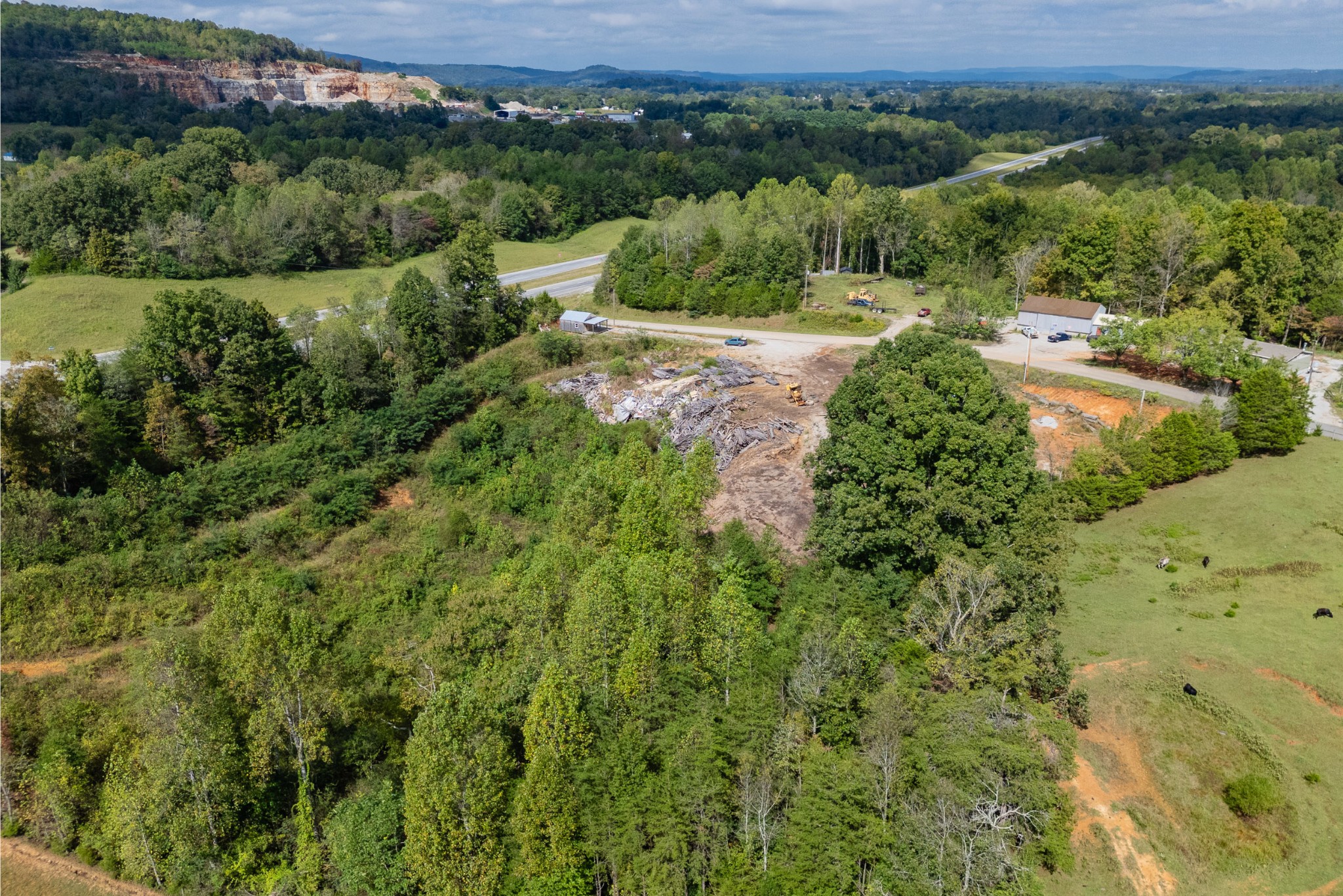 0 Old Stage Coach Road Quebeck, TN 38579 - Photo 14 of 18 an aerial view of a houses with a yard