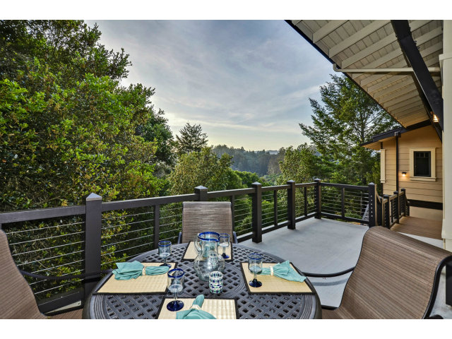240 Gillette Road Aptos, CA 95003 - Photo 19 of 24 a view of a table and chairs on the roof deck