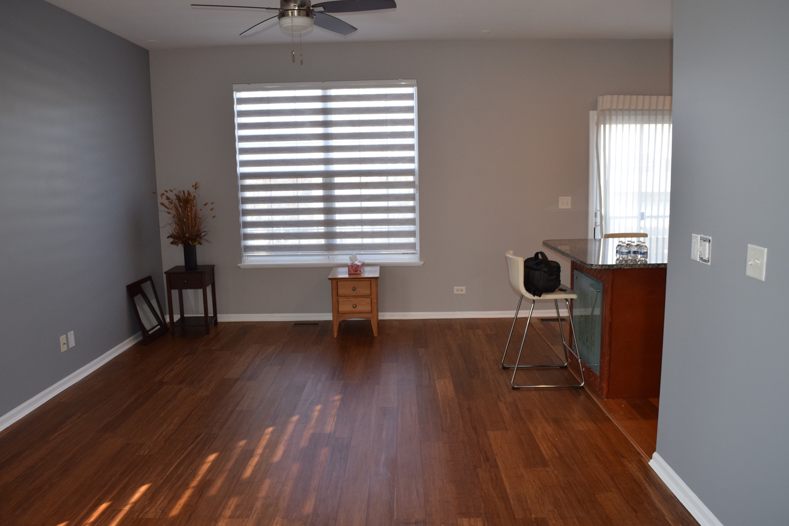 4110 Bethlehem Road Aurora, IL 60504 - Photo 11 of 53 a view of a workspace with furniture and a window