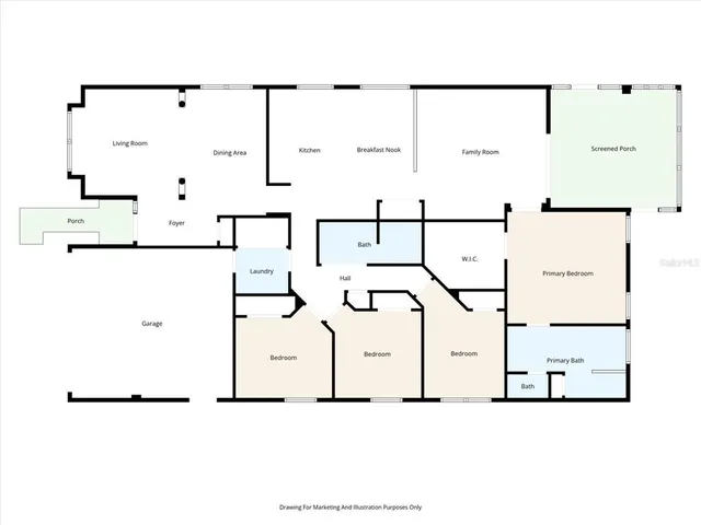 a picture of a floor plan