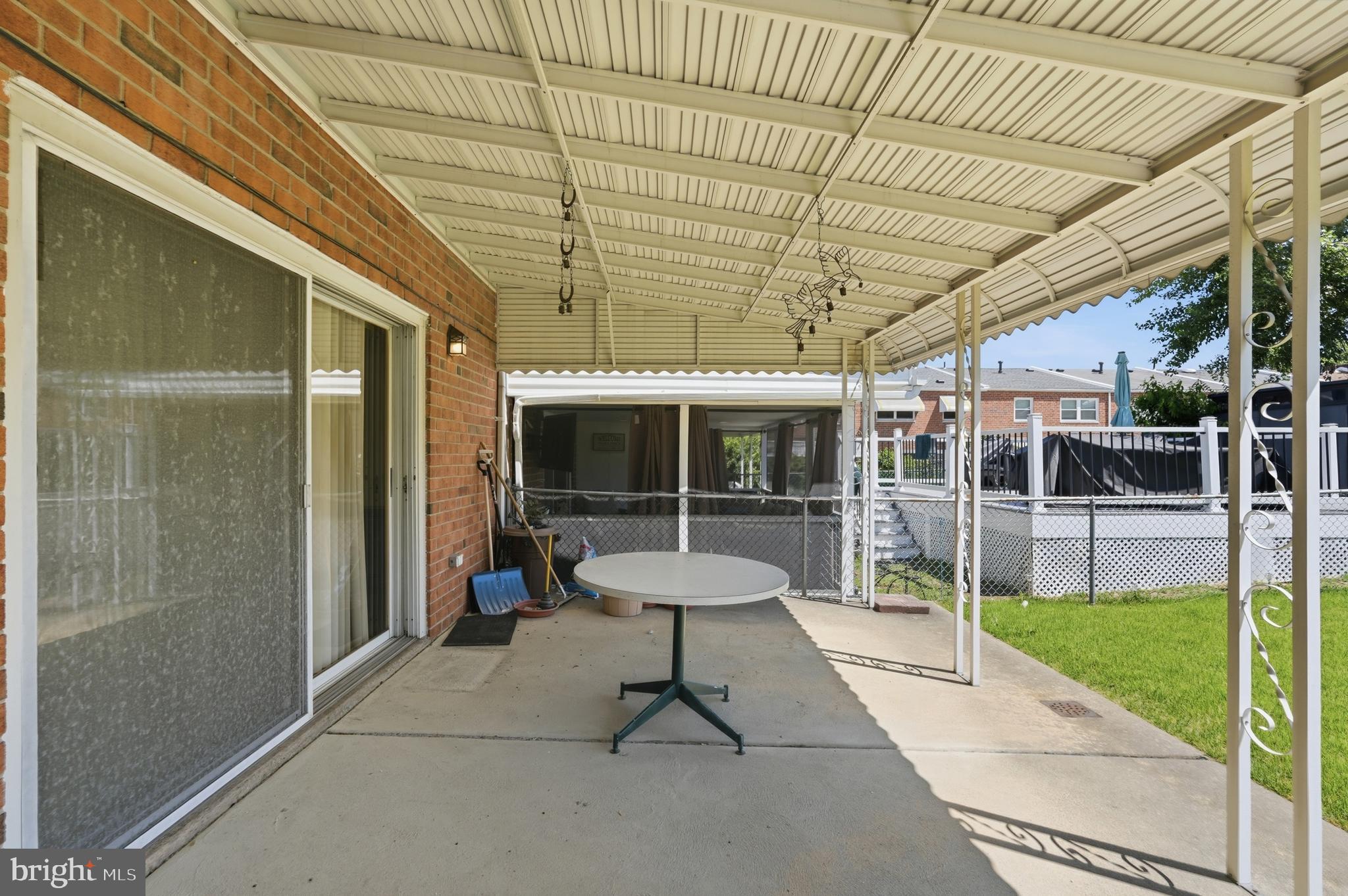 3530 Oakhill Road Philadelphia, PA 19154 - Photo 44 of 59 Covered Rear Patio