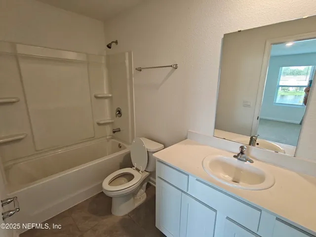 a view of outdoor space with garden