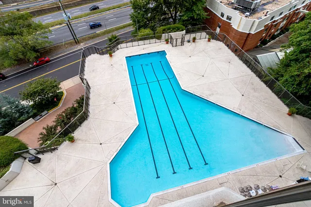 a view of a backyard with potted plants
