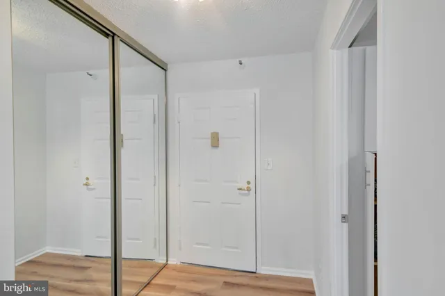 a view of a balcony with an outdoor space
