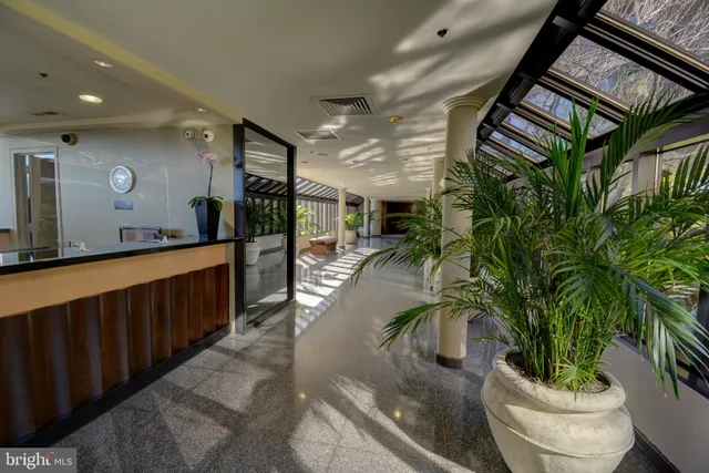 a view of a tennis court