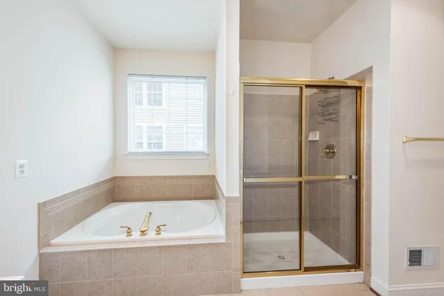 a close up of a bathtub