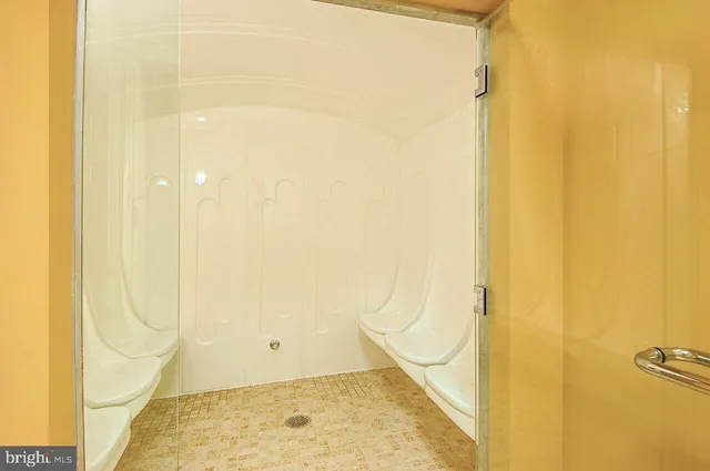 a view of a city with tall buildings