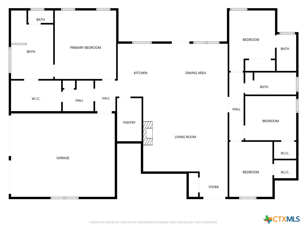 1835 Ember Drive Temple, TX 76502 - Photo 30 of 44 a picture of a floor plan