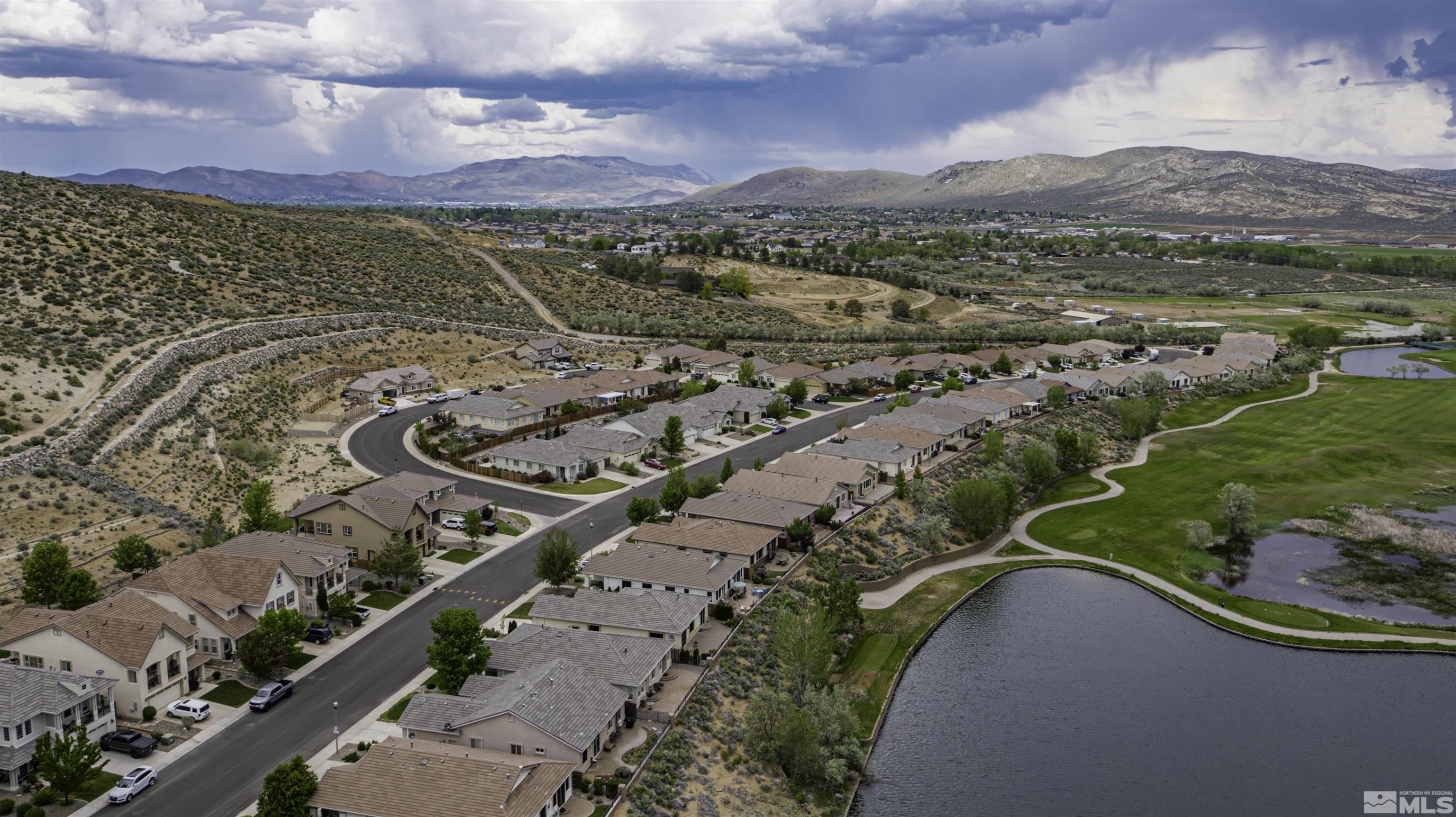 1086 Tee Drive Carson City, NV 89705 - Photo 6 of 12 an aerial view of a city