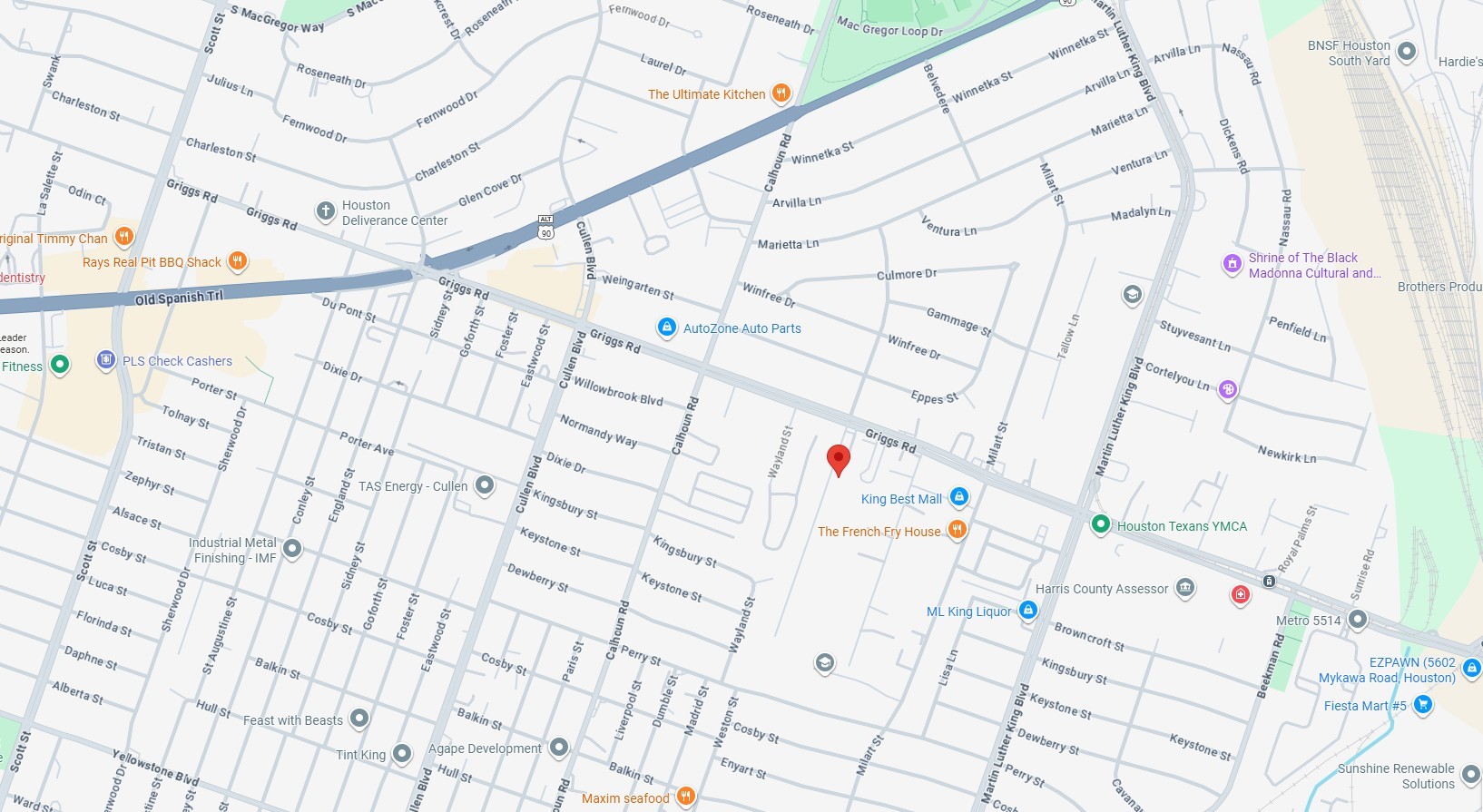 5831 Grace Lane Houston, TX 77021 - Photo 3 of 6 a white bath tub sitting next to a white wall