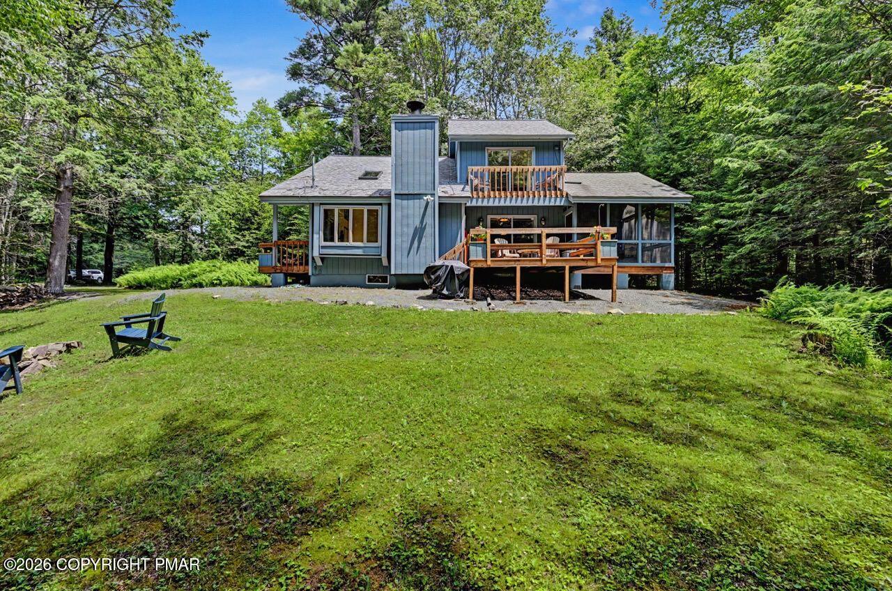 1215 Deer Trail Road Pocono Pines, PA 18350 - Photo 29 of 32 Rear View