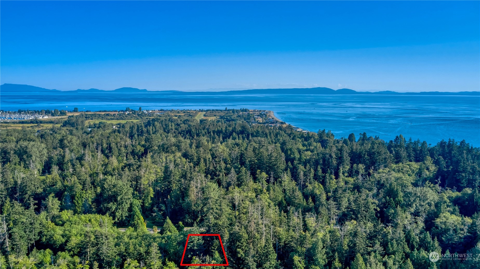 11-lot Rex Street Point Roberts, WA 98281 - Photo 5 of 7 a view of a lush green space with sea