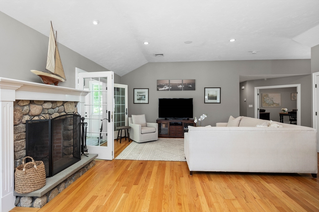 57 Wright's Way Marshfield, MA 02050 - Photo 7 of 35 a living room with furniture and a fireplace