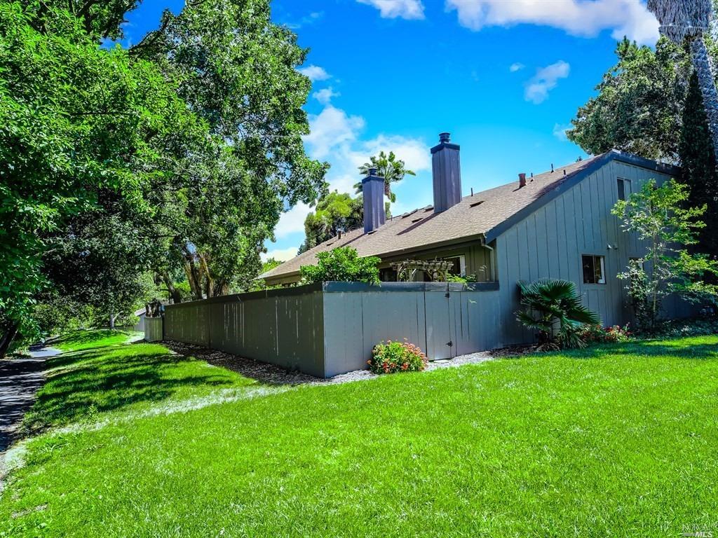 12 Linnet Court San Rafael, CA 94903 - Photo 1 of 1 a view of a backyard with a garden