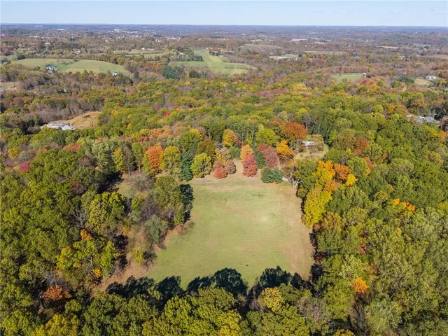 a view of city and mountain