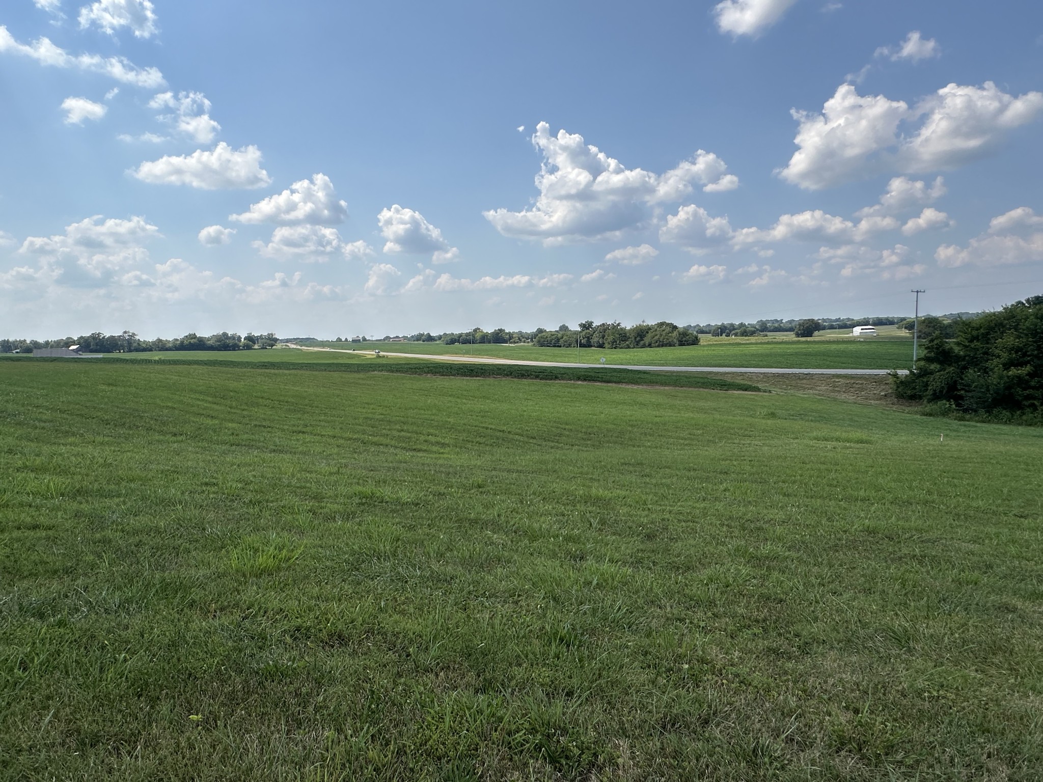 a view of an outdoor space and yard
