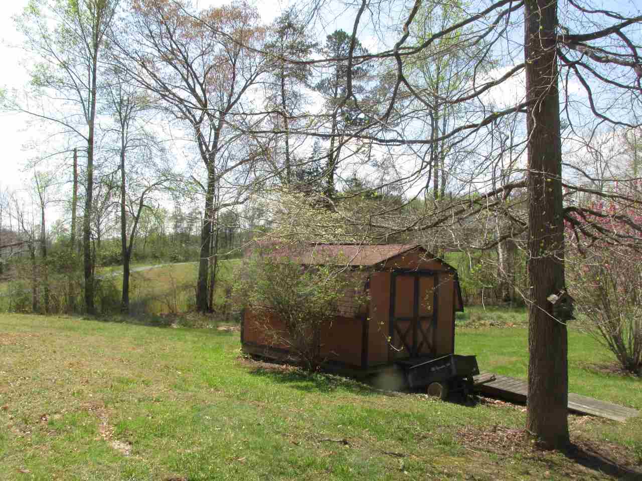 694 Matthew Mill Road Ruckersville, VA 22968 - Photo 17 of 17 a backyard of a house with lots of green space