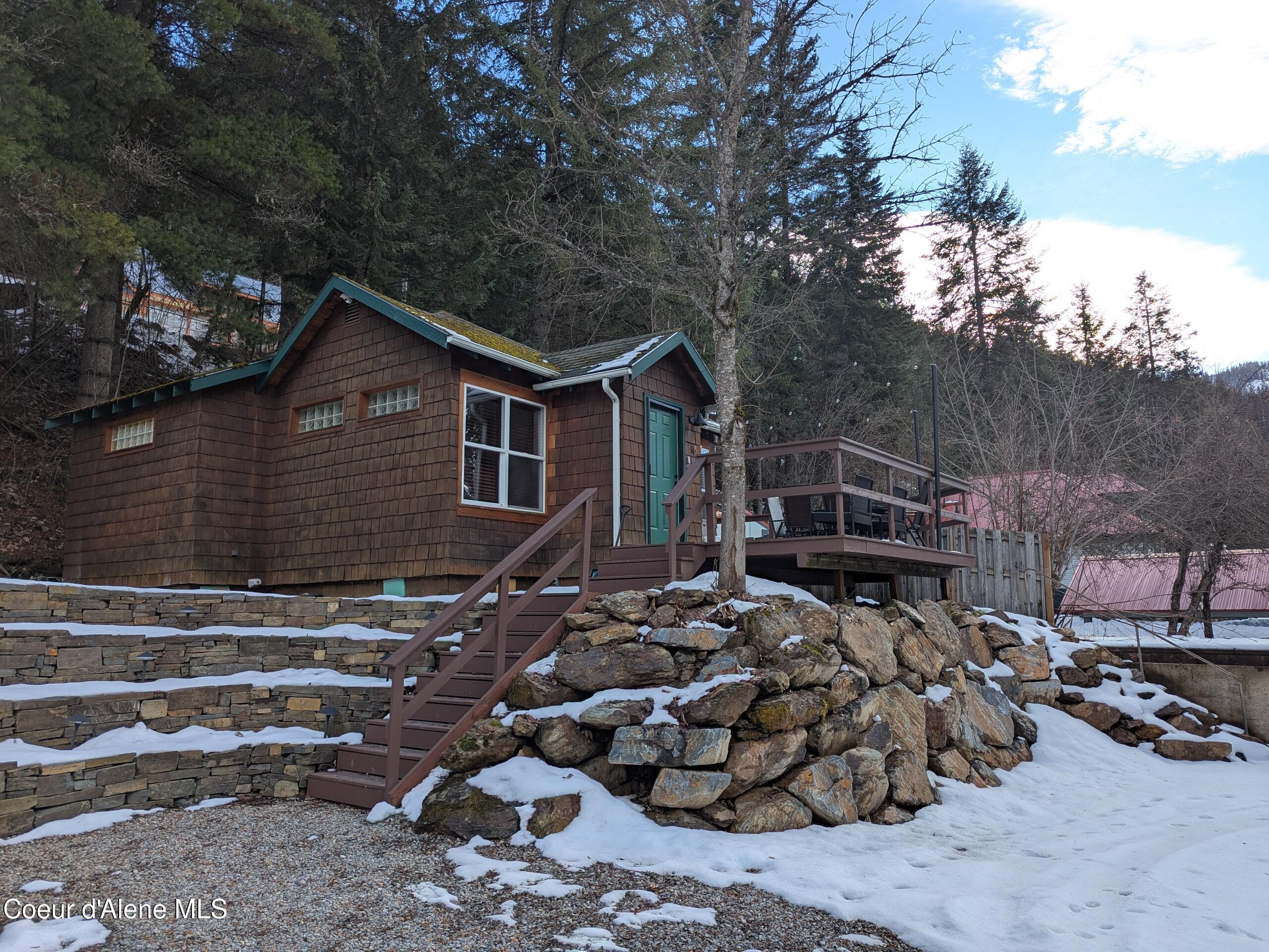 920 Pearl Street Wallace, ID 83873 - Photo 2 of 25 New Rock Wall Work Completed 2025
