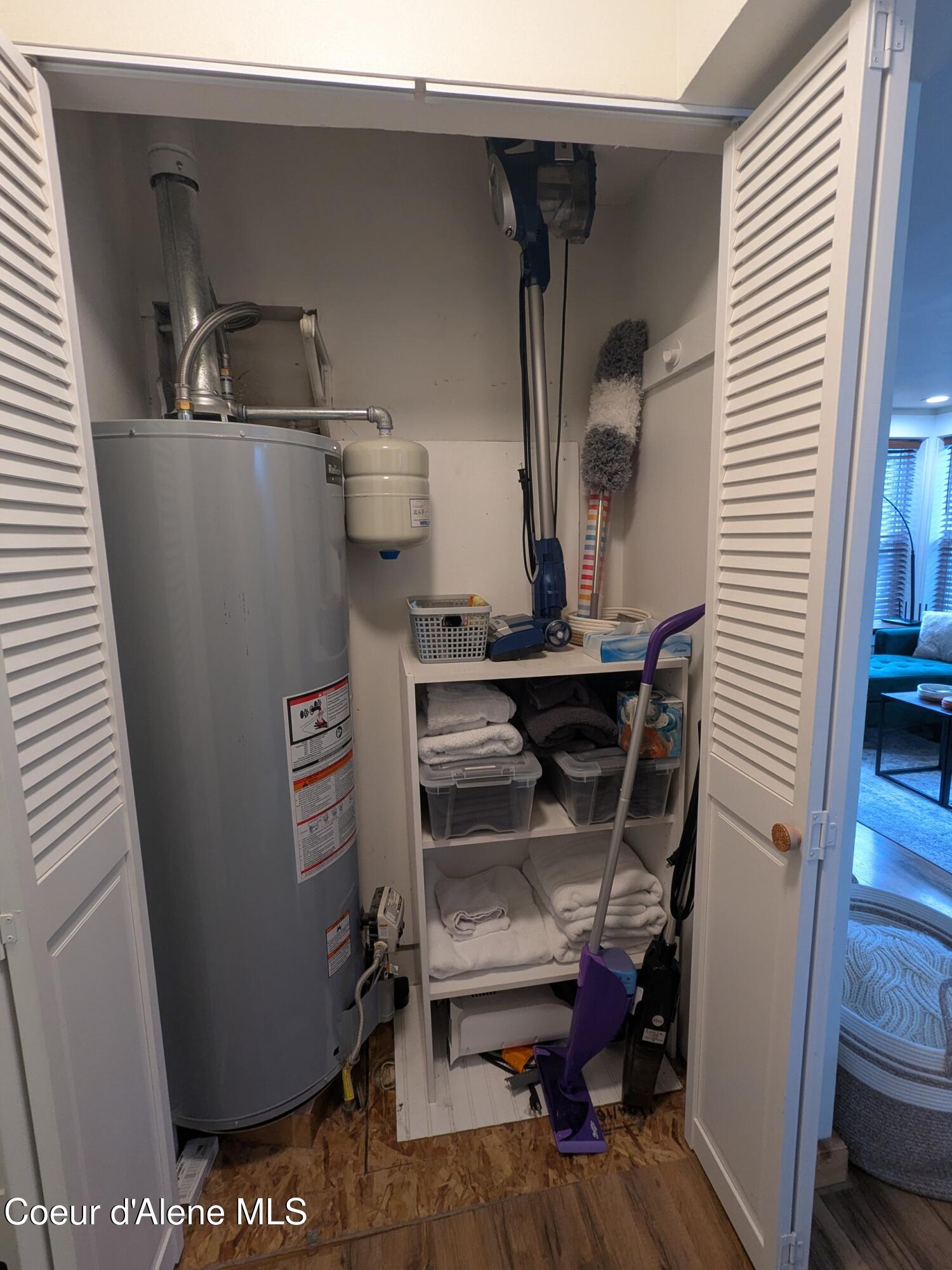 920 Pearl Street Wallace, ID 83873 - Photo 23 of 25 Storage Closet and Water Heater