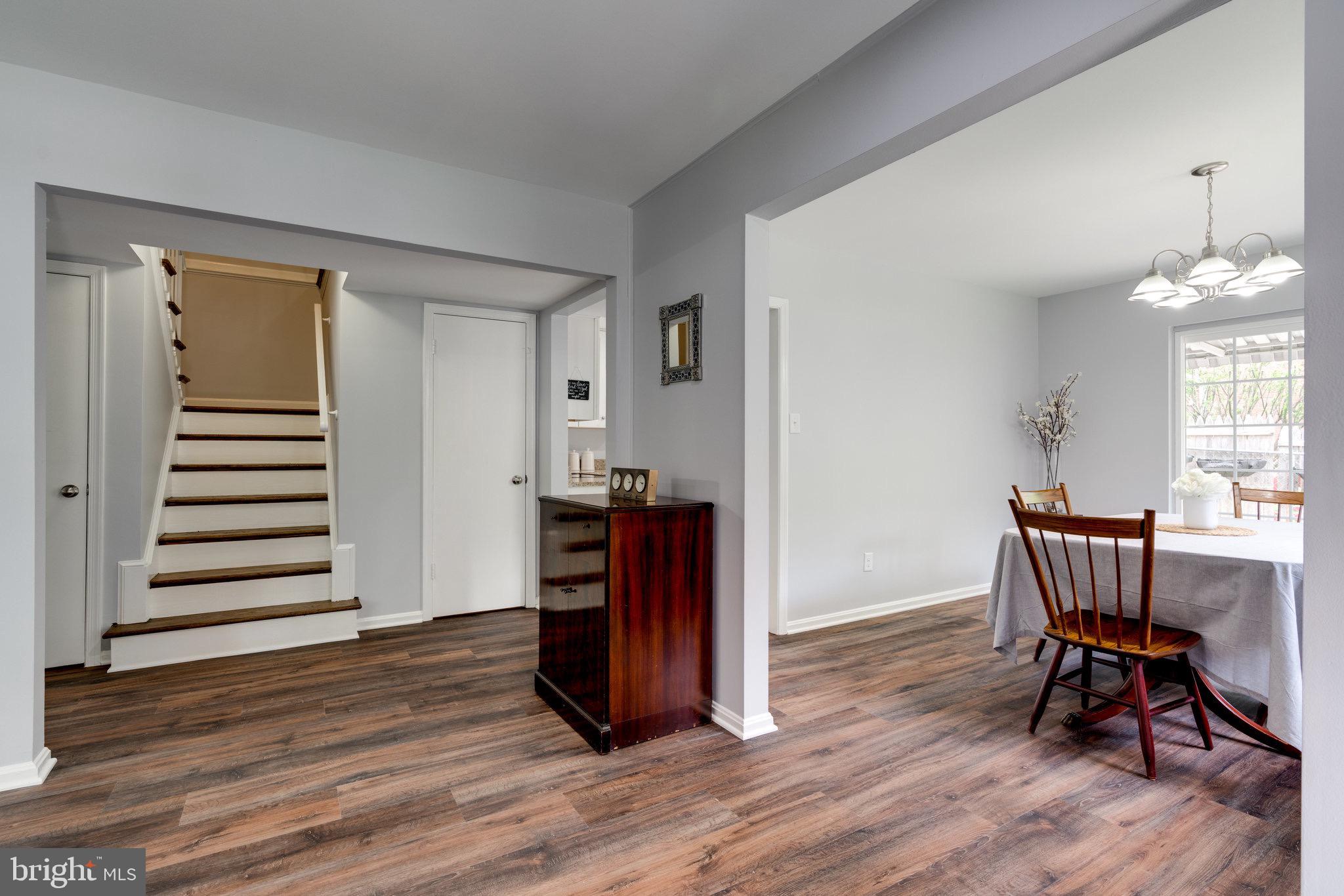 8515 Durham Court Springfield, VA 22151 - Photo 10 of 52 Beautiful white risers in staircase