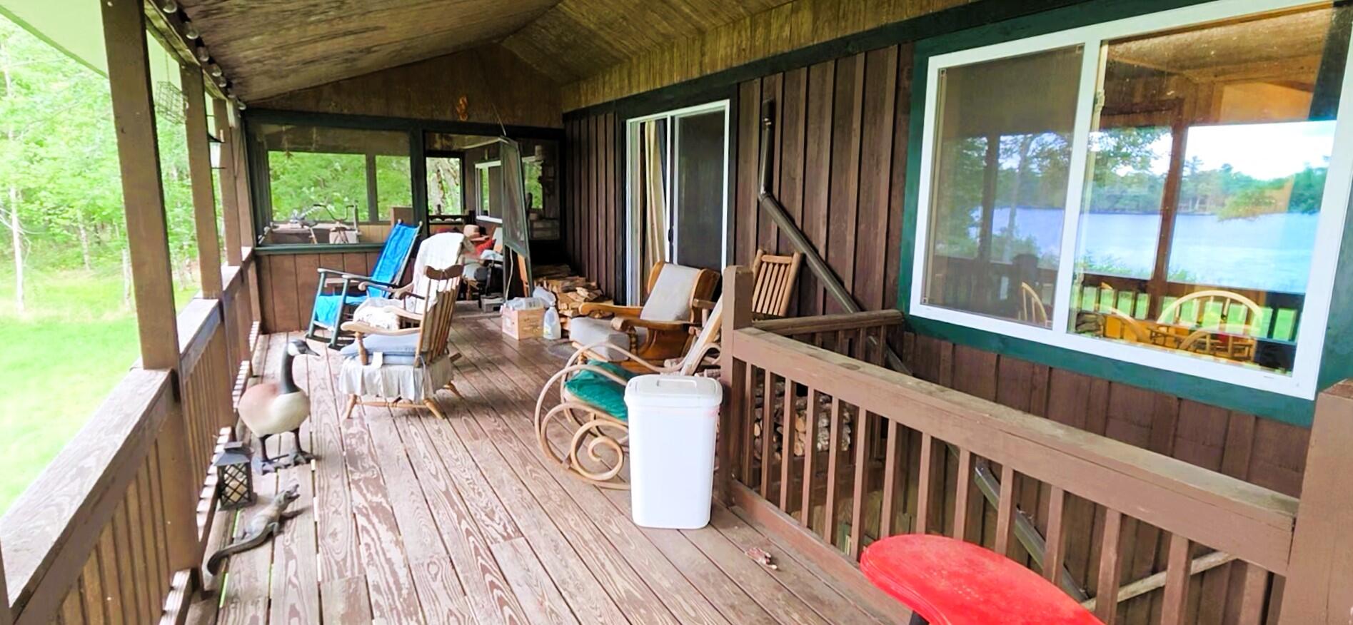 83 Brooks Pond Road Corinna, ME 04928 - Photo 55 of 80 upper deck 4