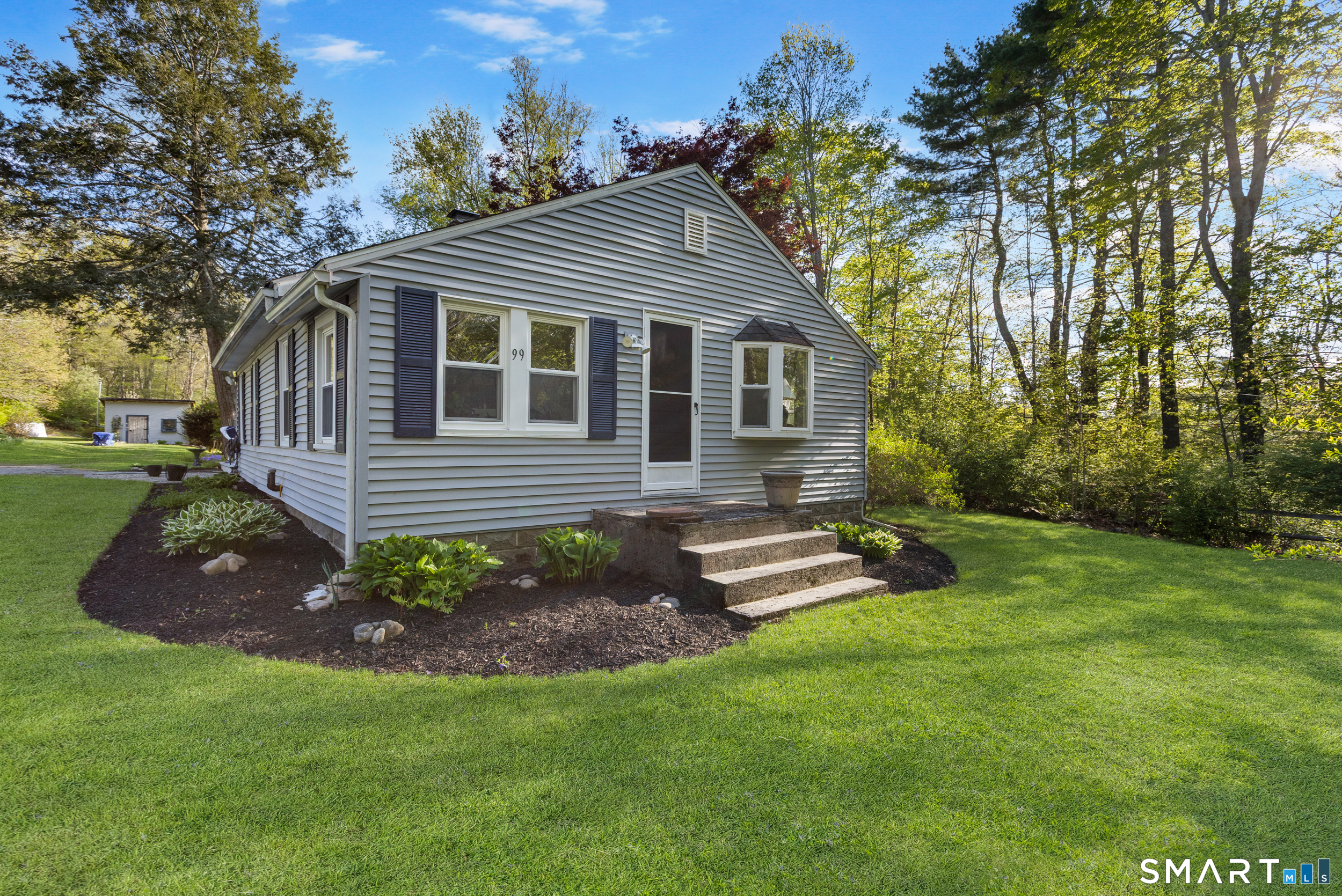99 Halls Hill Road Killingly, CT 06239 - Photo 4 of 19 a view of a house with a yard