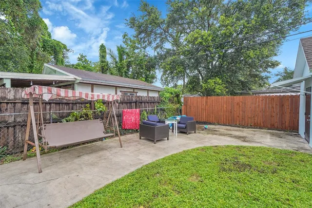 a view of outdoor space and yard