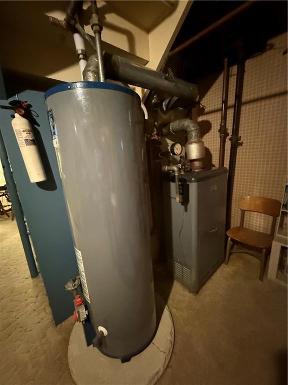 123 Hadley Road Greenville, PA 16125 - Photo 48 of 50 FURNACE AND HOT WATER TANK