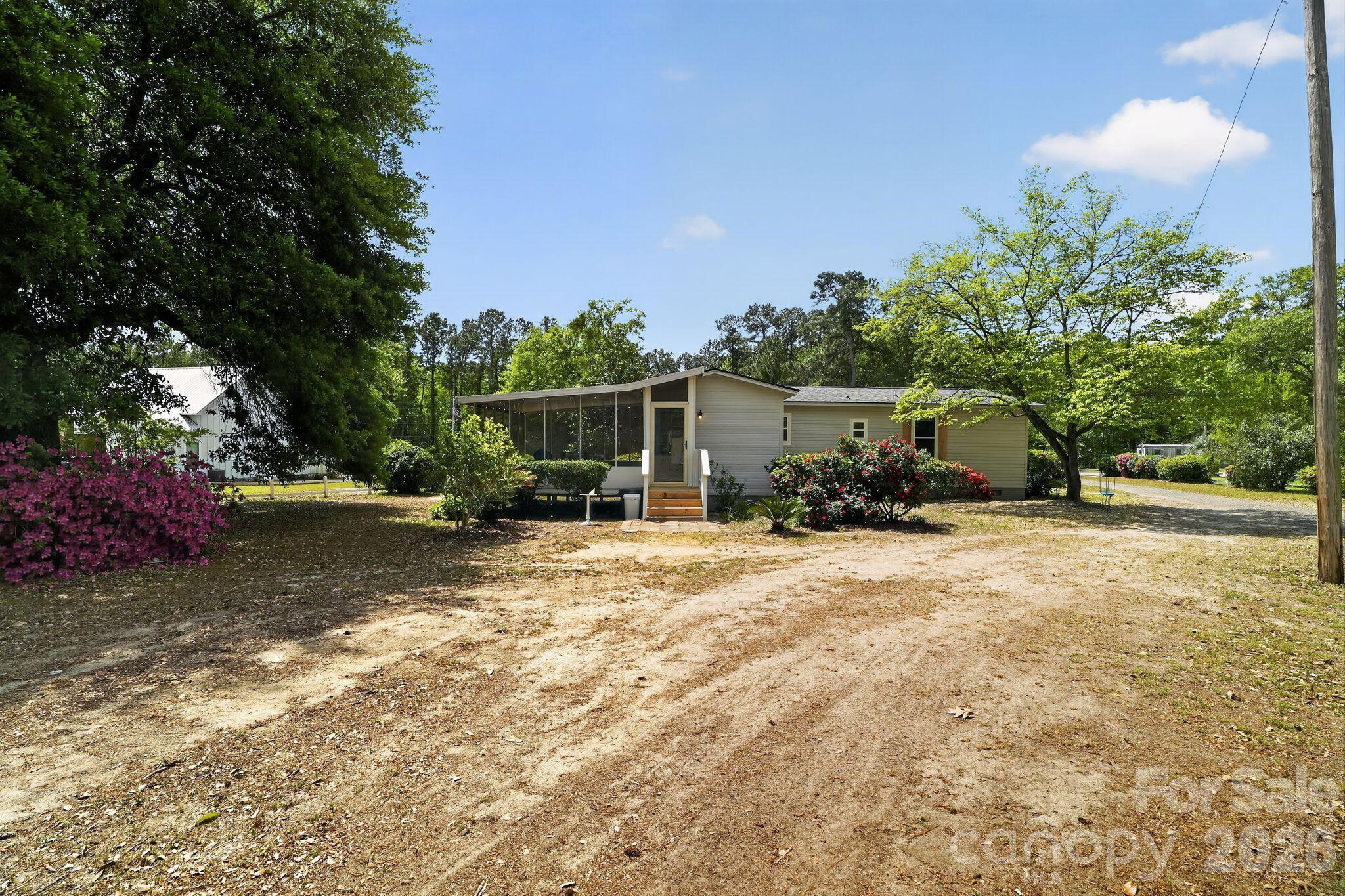 1724 Camp Shelor Road Manning, SC 29102 - Photo 35 of 48 a view of backyard of the house