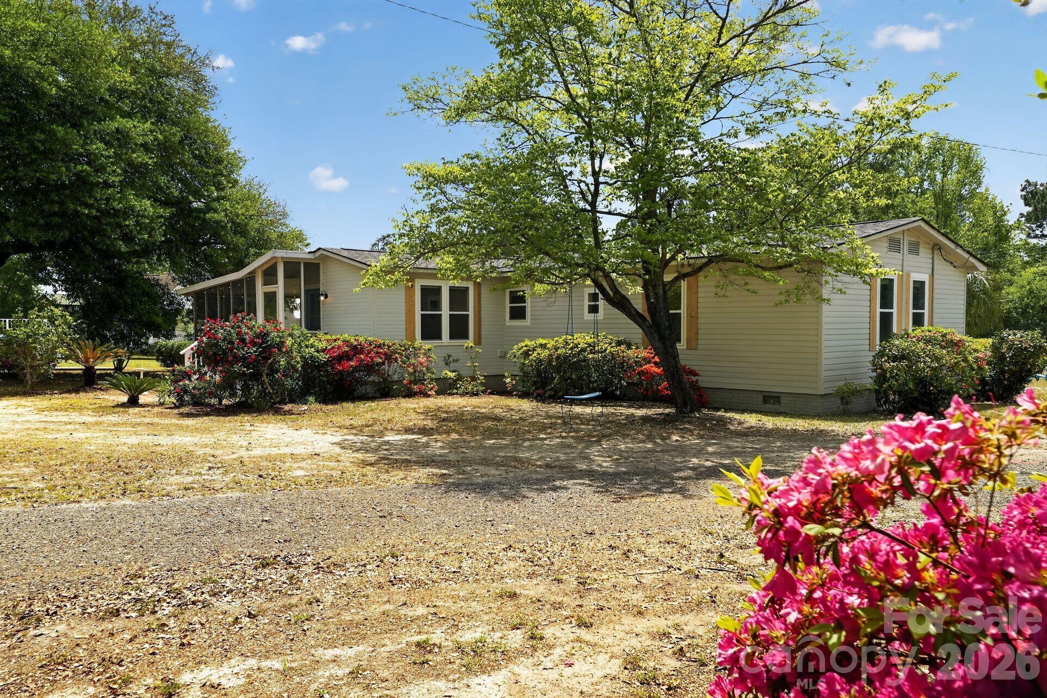 1724 Camp Shelor Road Manning, SC 29102 - Photo 42 of 48 a front view of house with yard