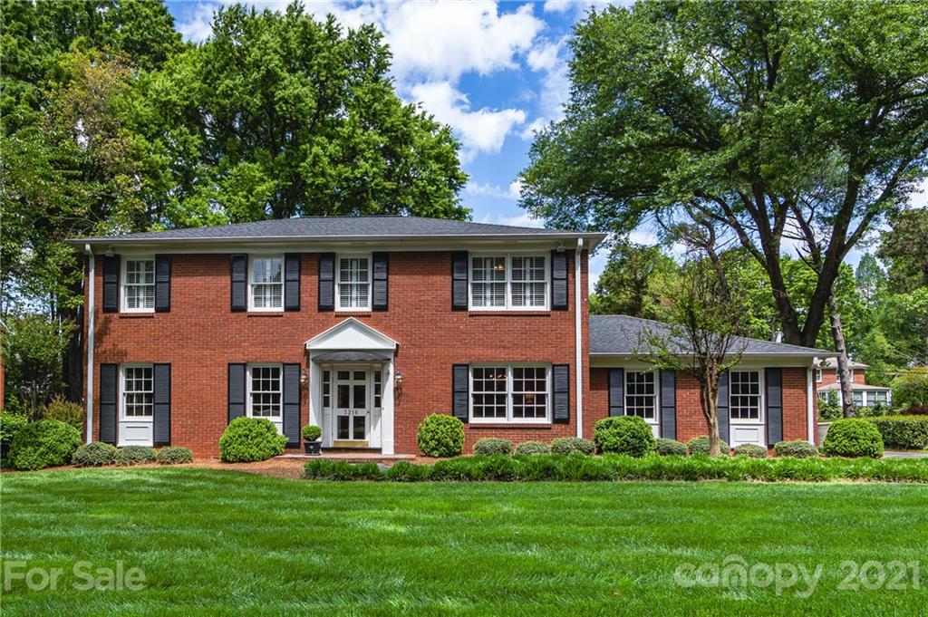 3216 Ferncliff Road Charlotte, NC 28211 - Photo 1 of 47 front view of a house with a yard