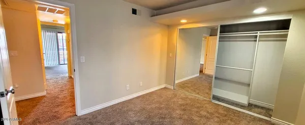 a view of closet area